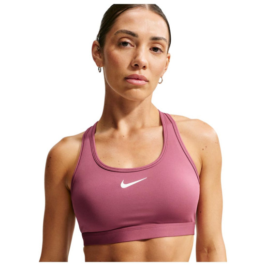 Nike Γυναικείο μπουστάκι Swoosh Medium-Support Padded Sports Bra